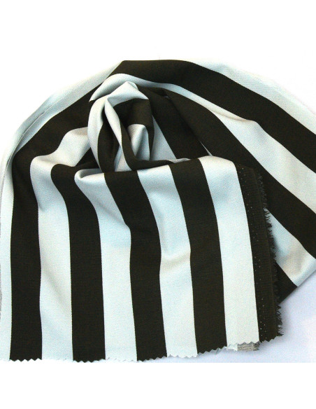 SKFK ORGANIC COTTON-MODAL STRIPED FABRIC