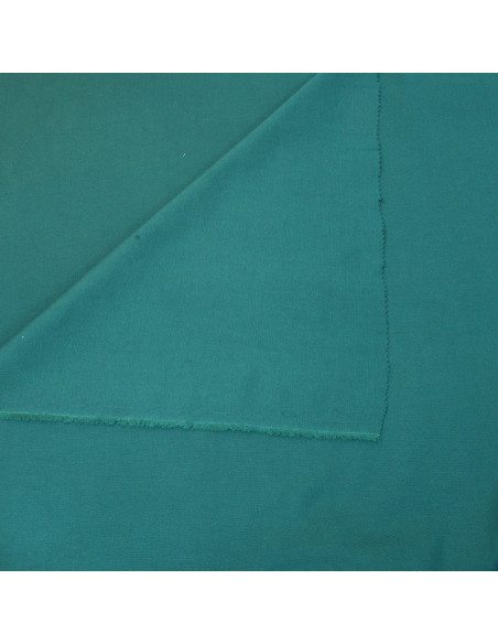 SKFK TISSU COTON.BIO- MODAL TURQUOISE