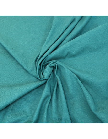 SKFK ORG. COTTON-MODAL TURQUOISE FABRIC