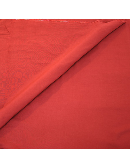 SKFK TISSU LYOCELL-VISCOSE ROUGE FONCÉ