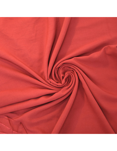 SKFK TISSU LYOCELL-VISCOSE ROUGE FONCÉ