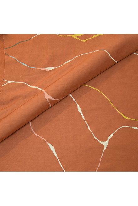 SKFK TEJIDO LIO-VISCO ESTAMPADO MARRÓN 2