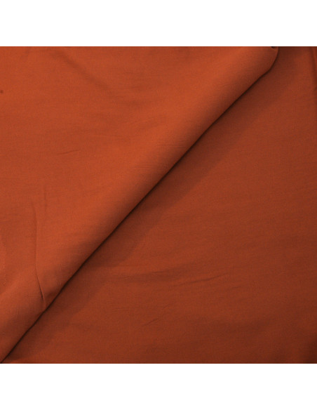 SKFK LYOCELL-VISCOSE BROWN FABRIC