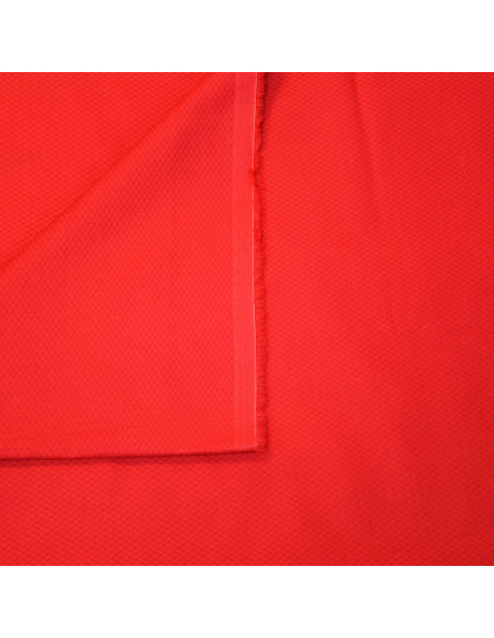 SKFK TISSU COTON.BIOLOGIQUE TOMATE ROUGE