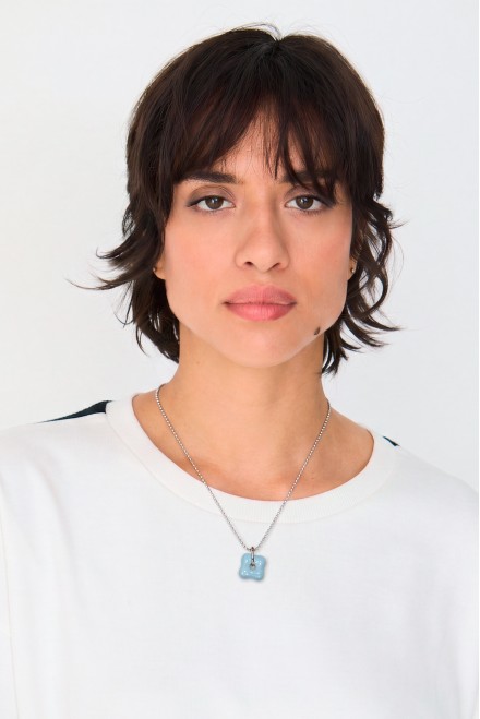 HABA COLLAR AZUL LUMINOSO
