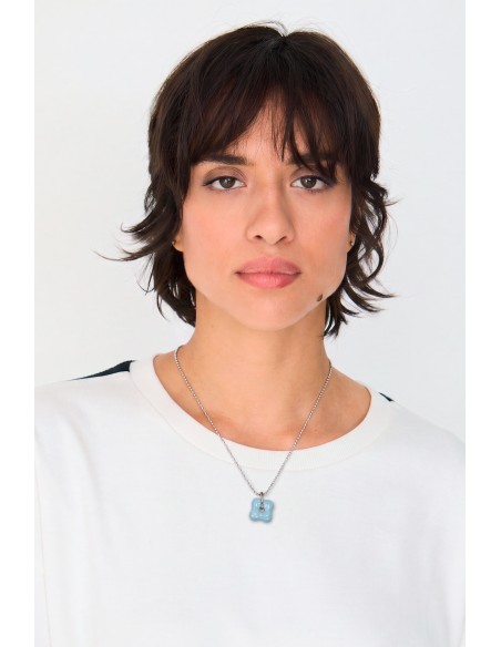 HABA COLLAR AZUL LUMINOSO