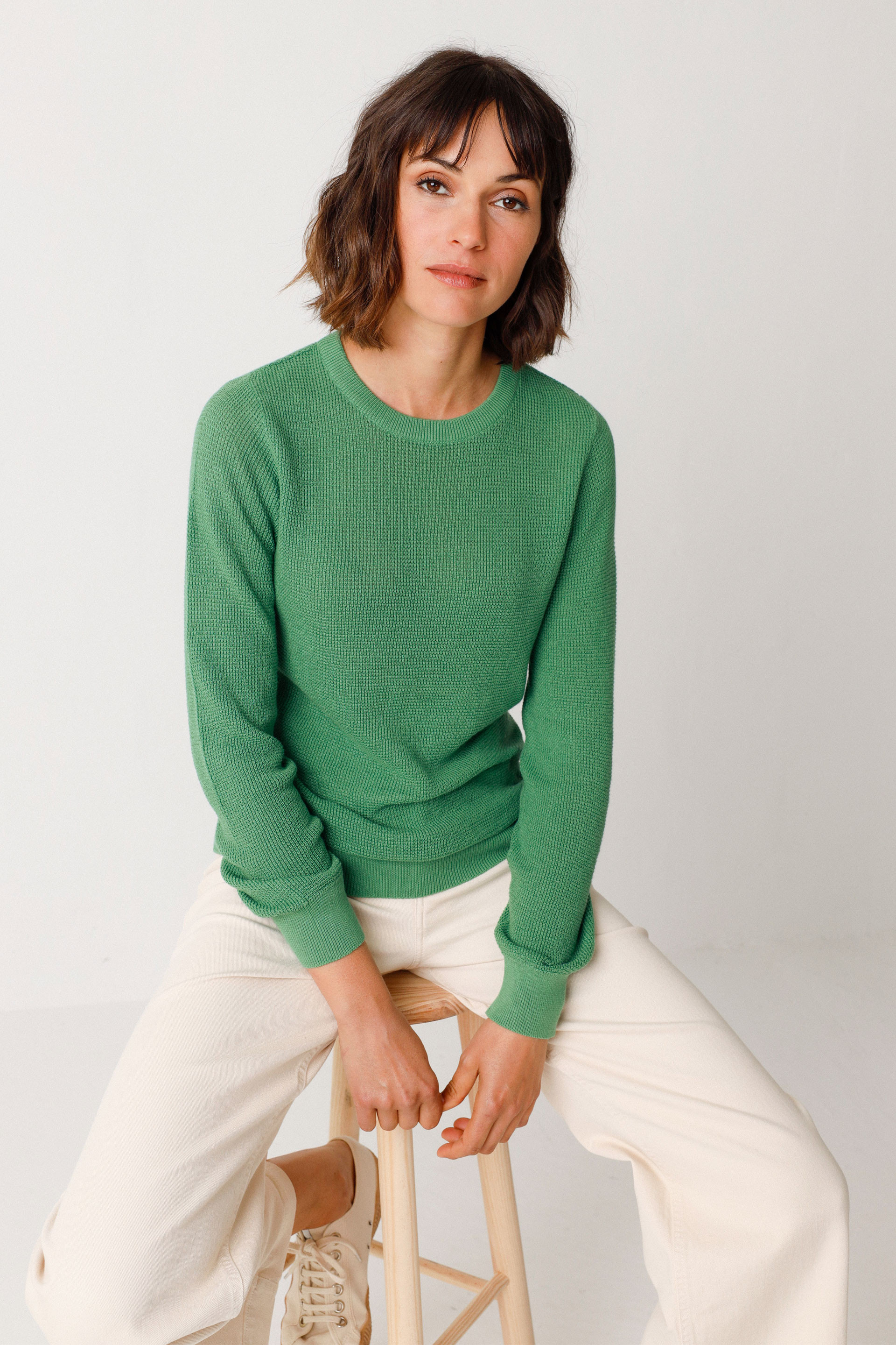 Organic cotton sweaters